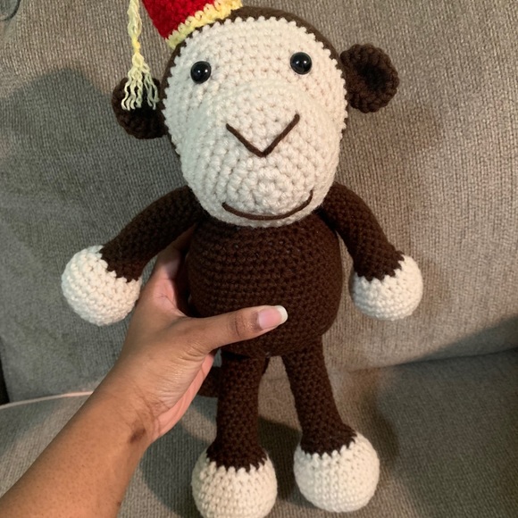 Monkey with hat - Picture 2 of 3